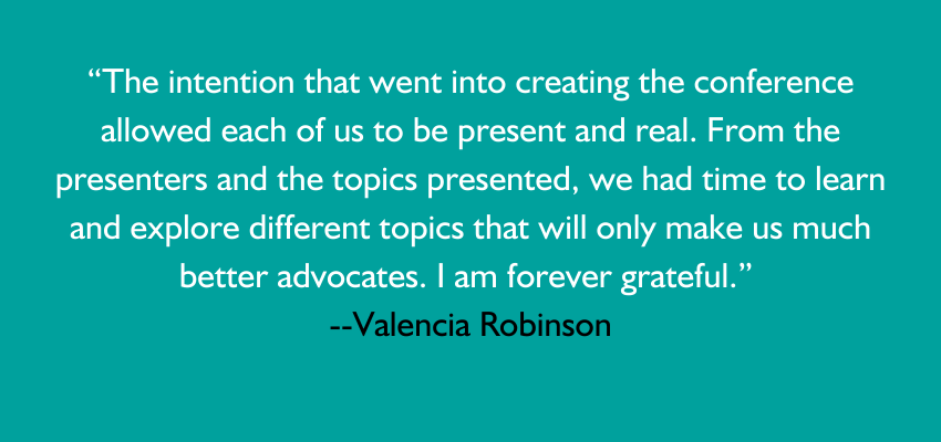 Escape to THRIVE quote from Valencia Robinson